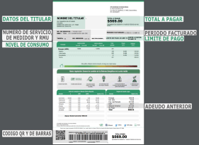 datos factura cfe